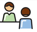 Incontro con i servizi sociali ico