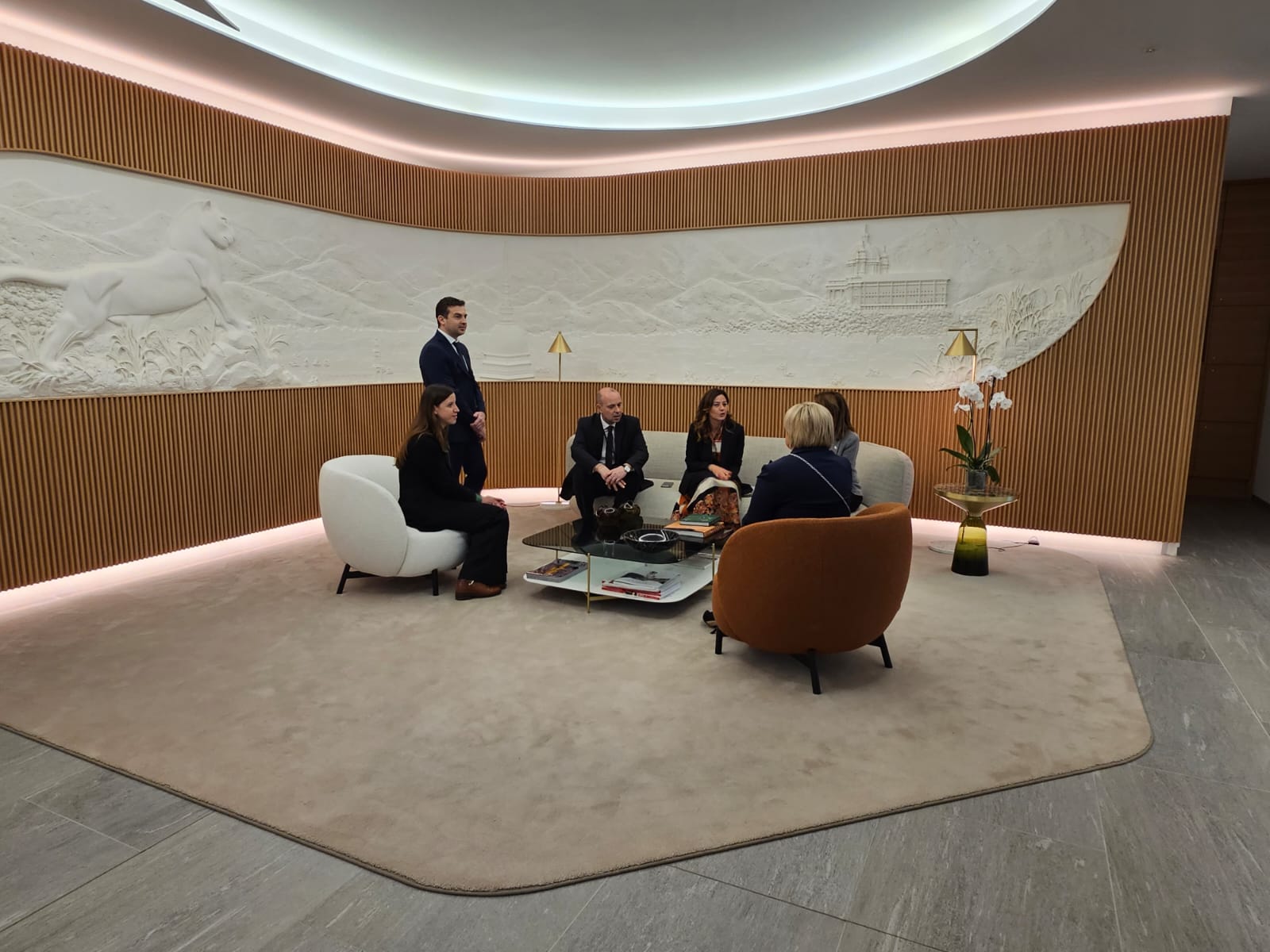 Calderone visita impresa Torino maggio 2023