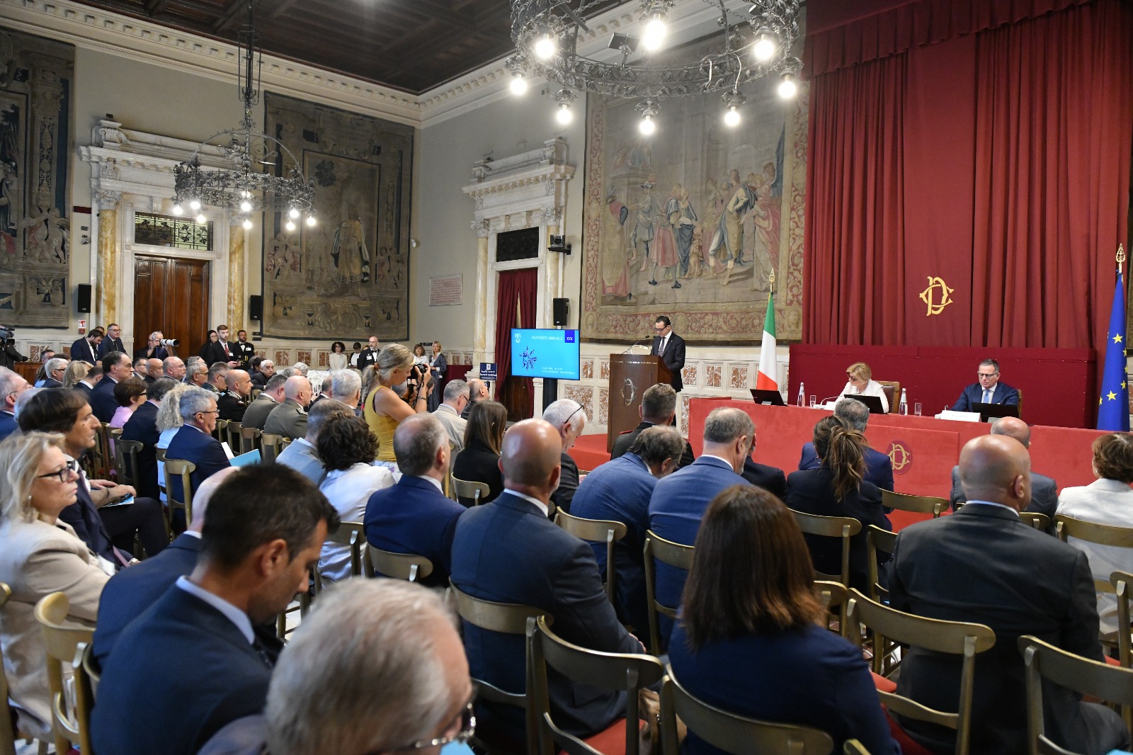 Foto Presentazione Rapporto INPS