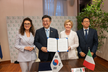 Bellucci Calderone Lee Jae Myung - Accordo di cooperazione Italia-Corea 1