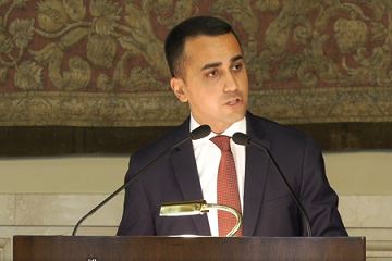 Di Maio rapporto annuale INPS 2019 360 240