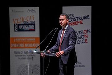 Kick off Navigator intervento Di Maio 360 240