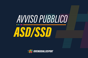 iovengodallosport Avviso Pubblico ASD SSD 360x240