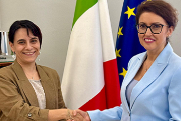 Bellucci firma protocollo intesa MLPS CSVNET ETS